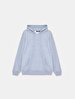 Straight With Hood Grey Sweatshirt