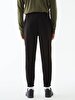 Basic Elastic Black Tracksuit