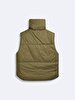 Zipper Closing Li̇ghtly Padded Vest