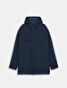 With Hood Puffer Navy Jacket