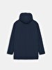 With Hood Puffer Navy Jacket