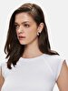 Short Sleeve Crew Neck Basic White T-shirt