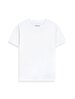 Short Sleeve Crew Neck Basic White T-shirt