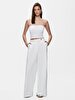 Strapless Basic Crop White Athlete