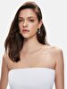 Strapless Basic Crop White Athlete