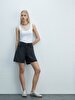 Short Sleeve U-neck Basic White Athlete
