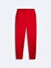 Waist Elastic Tapered Leg Red Tracksuit