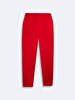 Waist Elastic Tapered Leg Red Tracksuit
