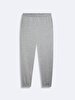 Waist Elastic Tapered Leg Grey Tracksuit