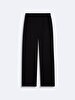 Yüksek Bel Comfortable Cut Black Tracksuit