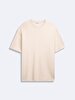 Short Sleeve Crew Neck Basic Dust T-shirt