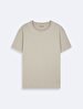 Short Sleeve Crew Neck Basic Green T-shirt