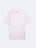 Short Sleeve Crew Neck Basic Lilac T-shirt