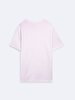 Short Sleeve Crew Neck Basic Lilac T-shirt