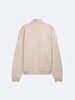 Long Sleeve Turtle Neck Zipper Closing Basic Dust Sweatshirt