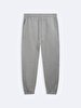 Waist Elastic Tapered Leg Grey Tracksuit