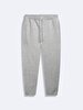 Waist Elastic Tapered Leg Grey Tracksuit