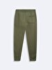 Waist Elastic Tapered Leg Green Tracksuit