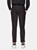 Waist Elastic Straight Leg Black Tracksuit