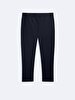 Waist Elastic Straight Leg Navy Tracksuit