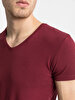 V-neck Red T-shirt