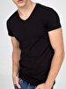 V-neck Black T-shirt