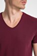 V-neck Red T-shirt