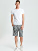 Crew Neck Basic Short Arm Slim White T-shirt