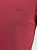 Crew Neck Basic Short Arm Slim Red T-shirt
