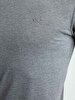 Crew Neck Basic Short Arm Slim Anthracite T-shirt