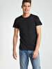 Crew Neck Basic Black T-shirt
