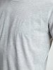 Crew Neck Basic Grey T-shirt