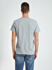 Crew Neck Basic Grey T-shirt