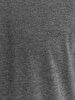 Crew Neck Basic Anthracite T-shirt