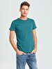 Crew Neck Basic Green T-shirt