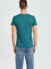 Crew Neck Basic Green T-shirt