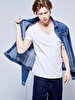 Crew Neck Basic Short Arm Regular White T-shirt