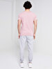 Crew Neck Basic Short Arm Regular Pink T-shirt