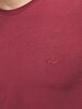 Crew Neck Basic Short Arm Slim Red T-shirt