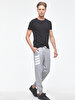 Crew Neck Basic Short Arm Slim Black T-shirt