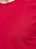 Crew Neck Basic Short Arm Slim Red T-shirt