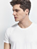 Crew Neck Basic Short Arm Regular White T-shirt