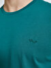 Crew Neck Basic Green T-shirt