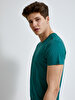 Crew Neck Basic Green T-shirt