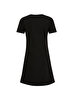 Short Sleeve V-neck Schwarz Klei̇d