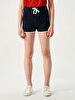 Striped Short Donkerblauw Shorts