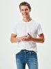 Crew Neck Basic White T-shirt