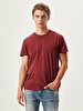 Crew Neck Basic Red T-shirt