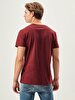 Crew Neck Basic Red T-shirt