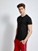 Crew Neck Basic Black T-shirt